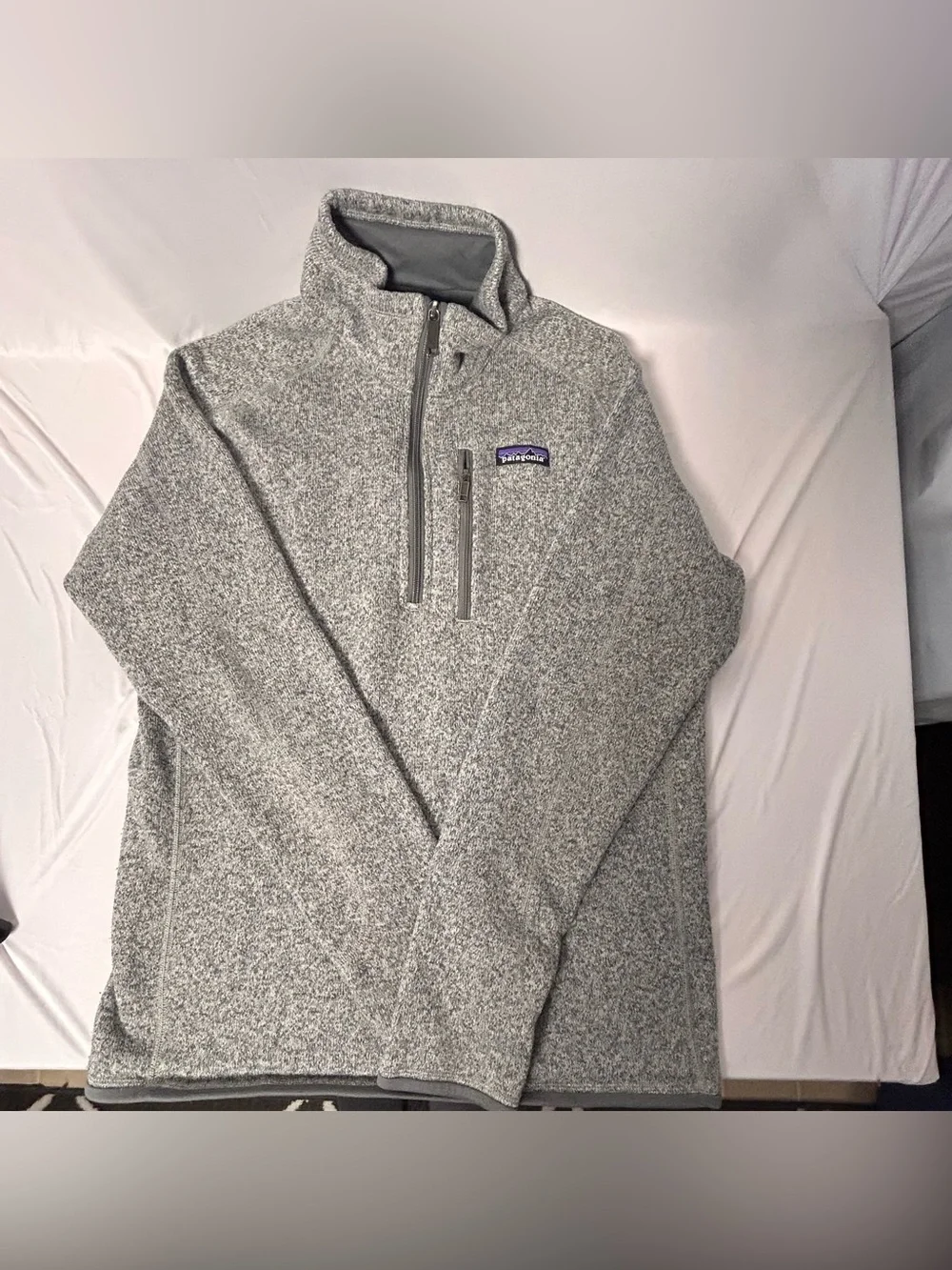 Patagonia heathered fleece
